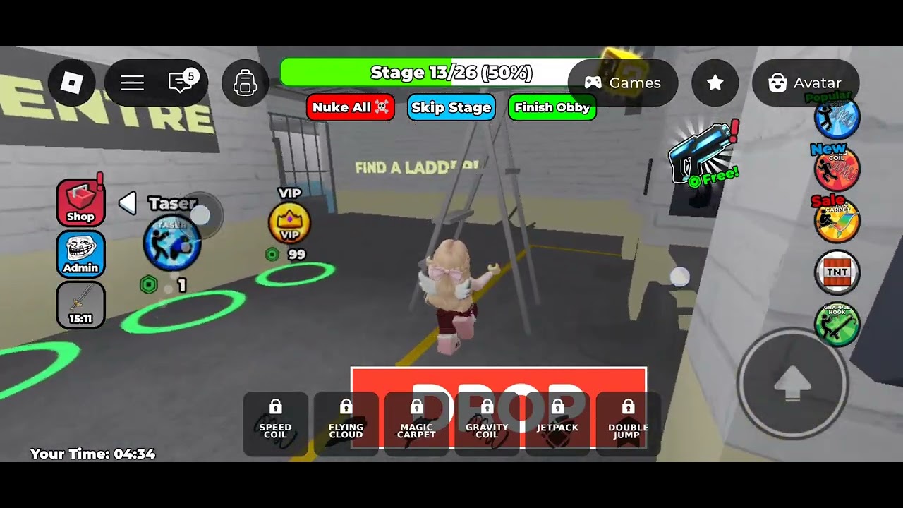 ROBLOX: prisoner vs police prison run