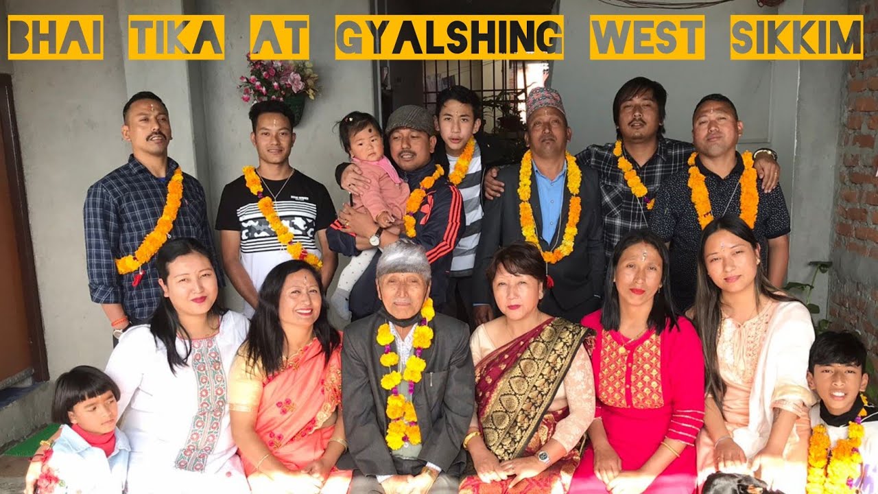 bhai tika at gyalshing west Sikkim