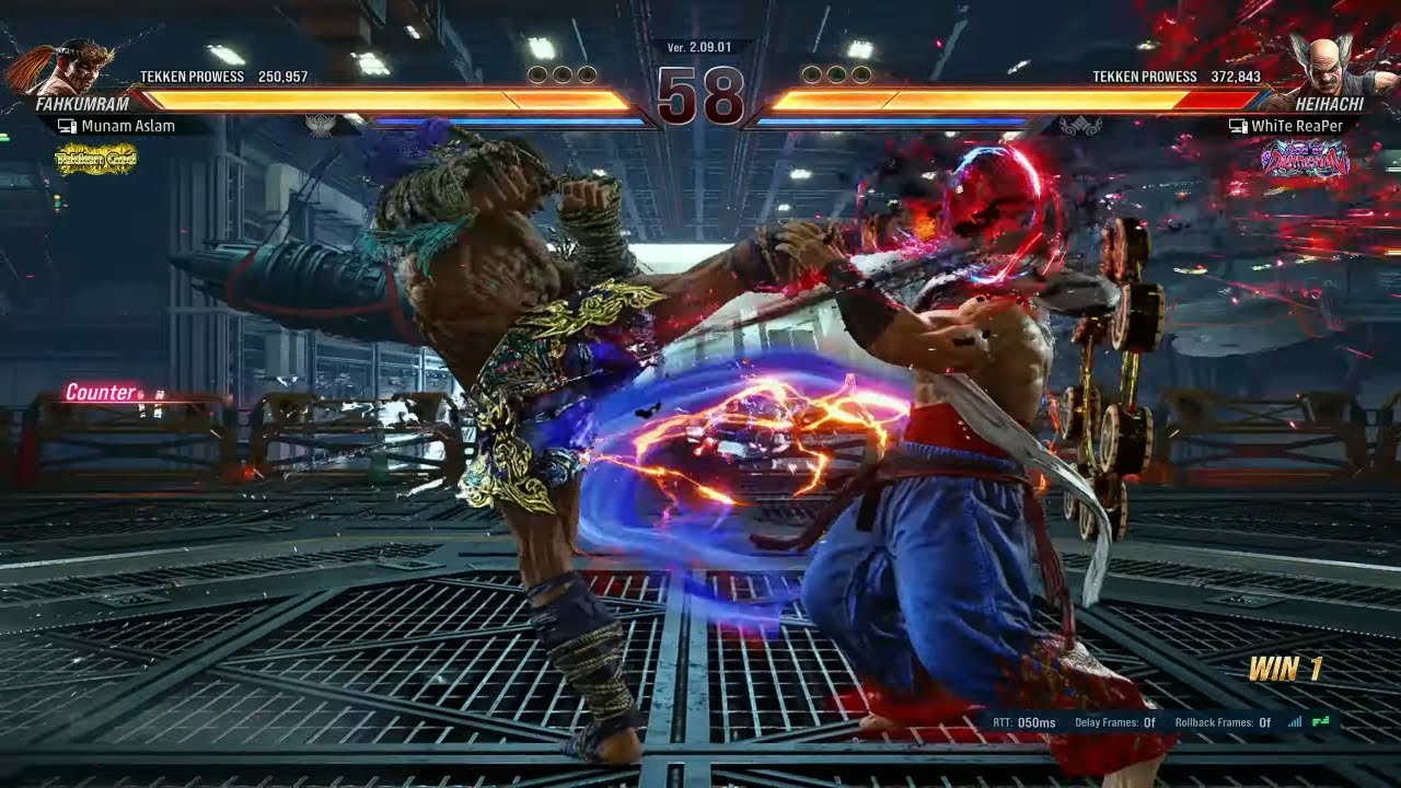 FAHKUMRAM VS HEIHACHI TEKKEN 8 ONLINE MATCH
