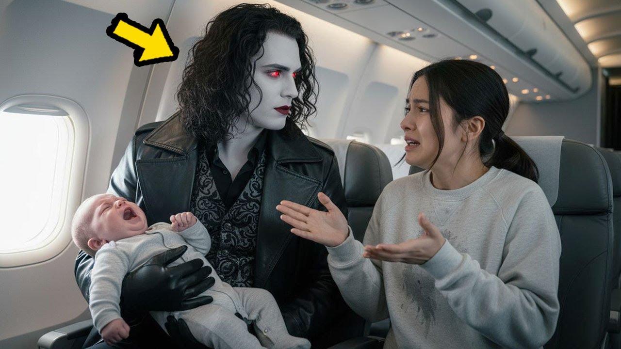 Vampirkönigs taubes Baby weinte nonstop im Flieger — bis eine Frau Undenkbares tat