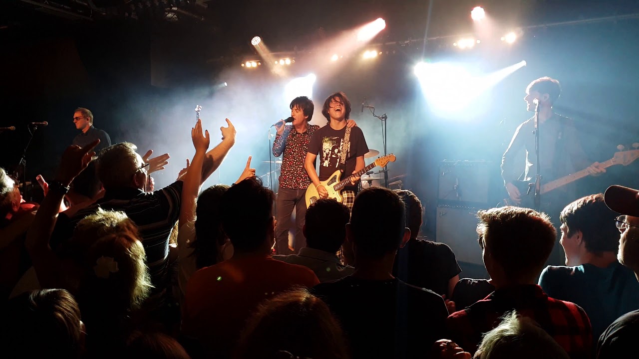 Johnny Marr with George Gravell . This Charming Man . Lemongrove Exeter 28-06-2019