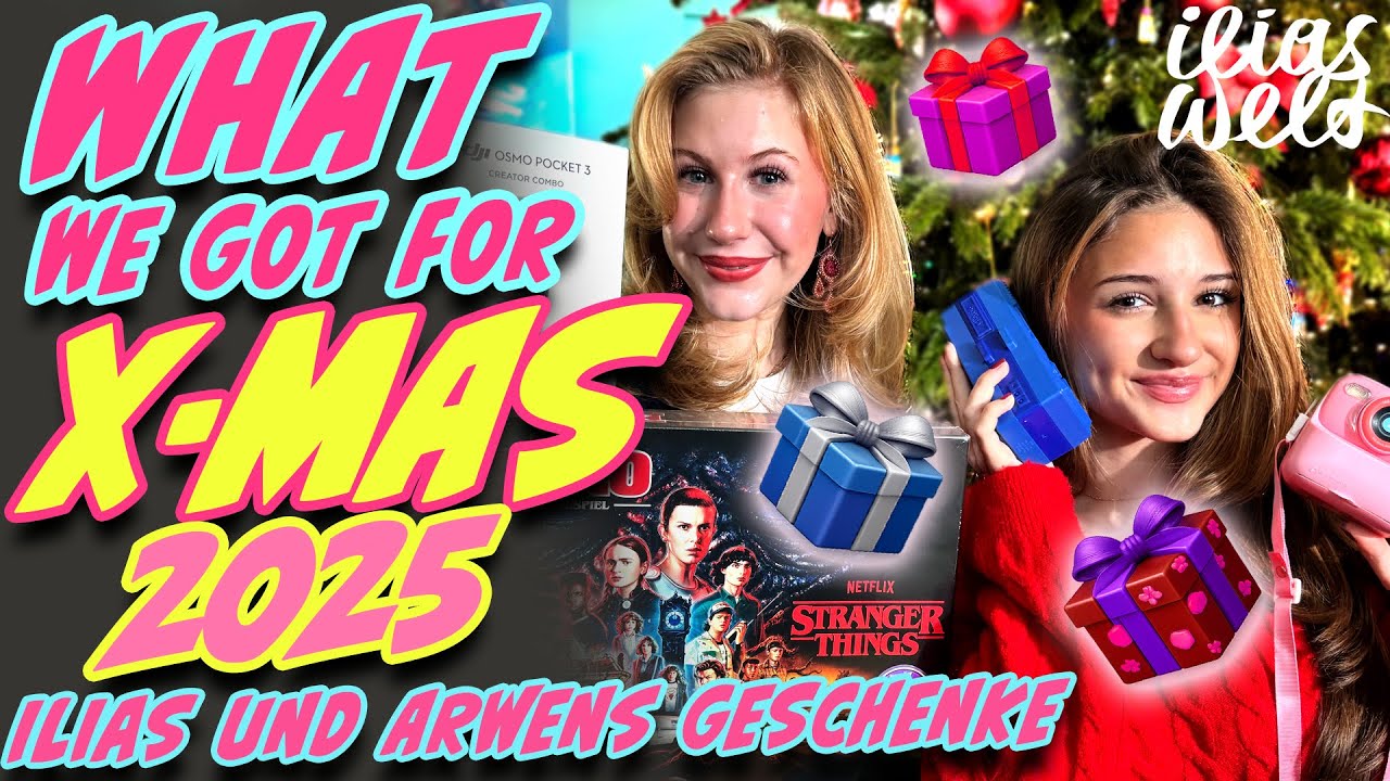 ILIAS WELT 🎁 What we got for X-Mas *Haul*