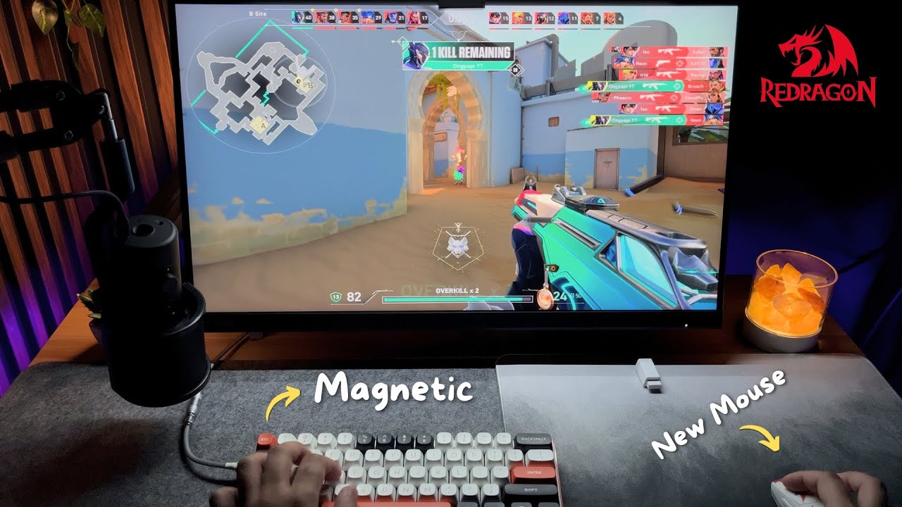 Unboxing gaming products from Redragon | Valorant POV gameplay