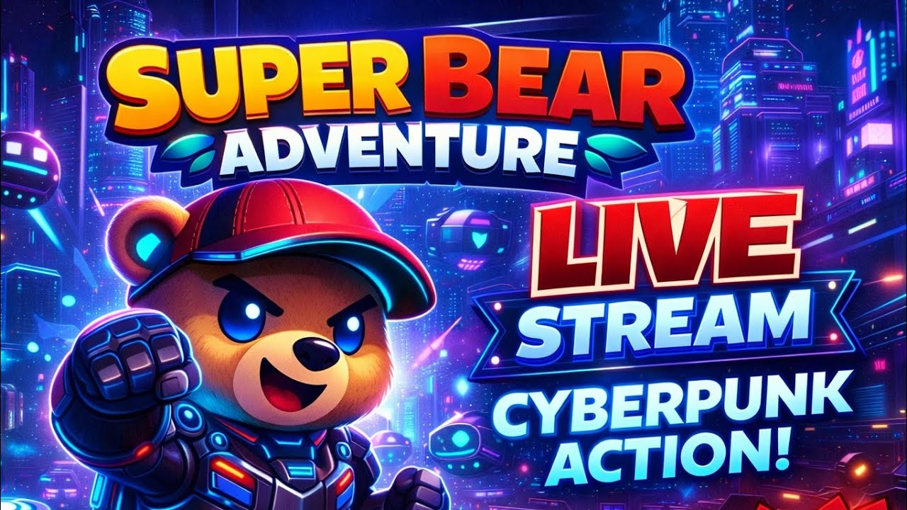 Let's go Super Bear Adventure