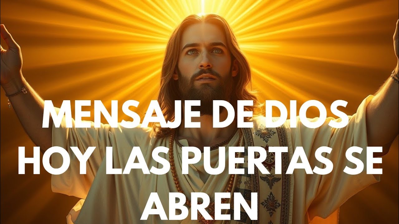DIOS TE DICE HOY ABRIRE PUERTAS PARA TI.