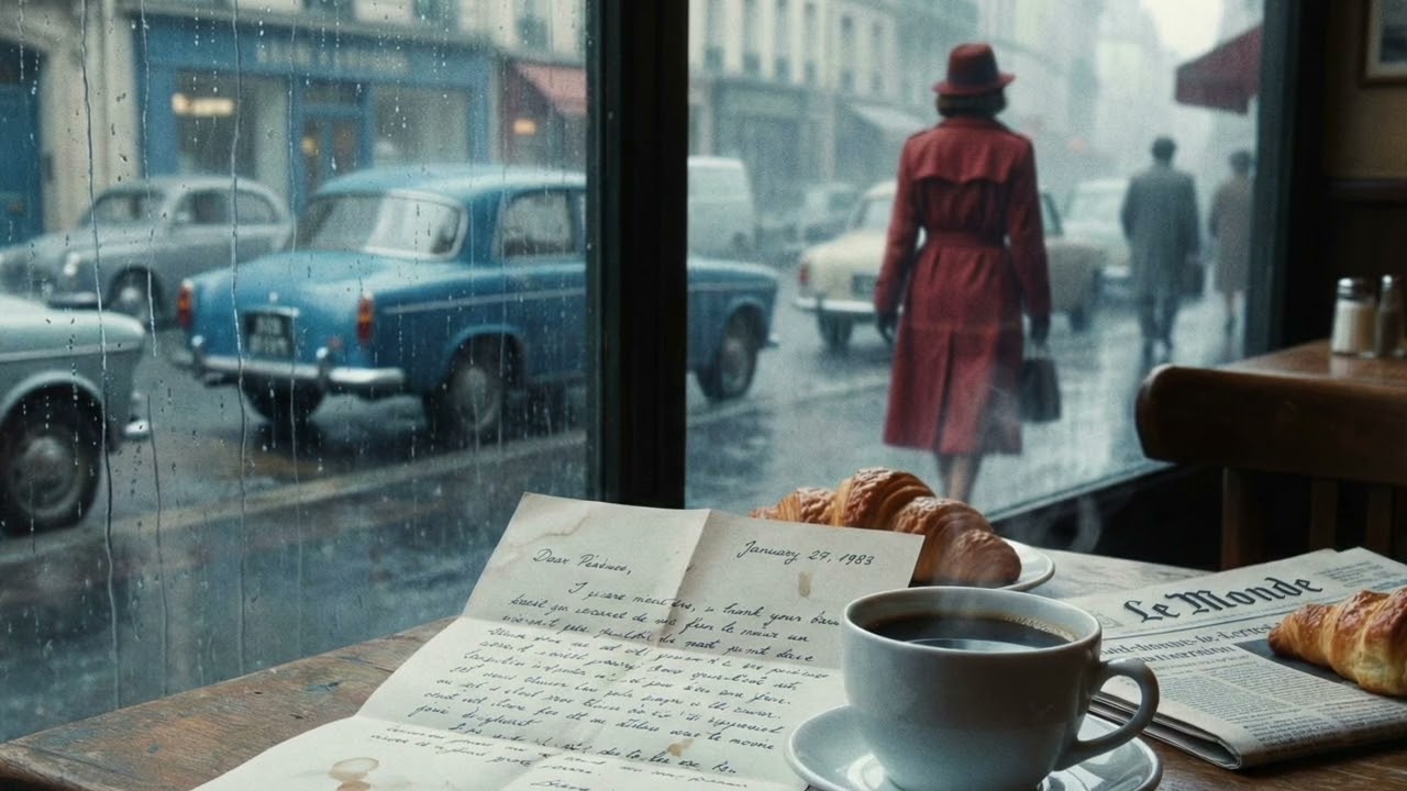 Parisian Morning 80s Dream Pop Mix ☕🌧️ | Ethereal Synth & Nostalgic Ballad