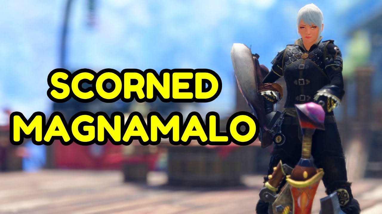 Fighting Scorned Mag With Sword And Shield