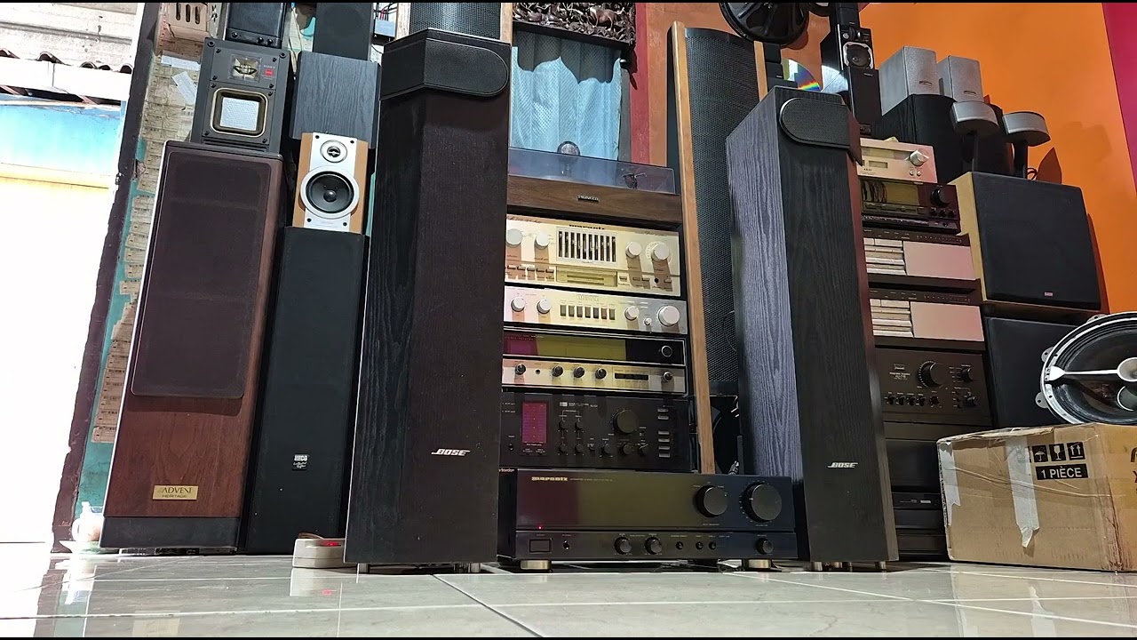 AMPLIFER STEREO MARANTZ PM-30 + SPEAKER BOSE 501 SERIES V