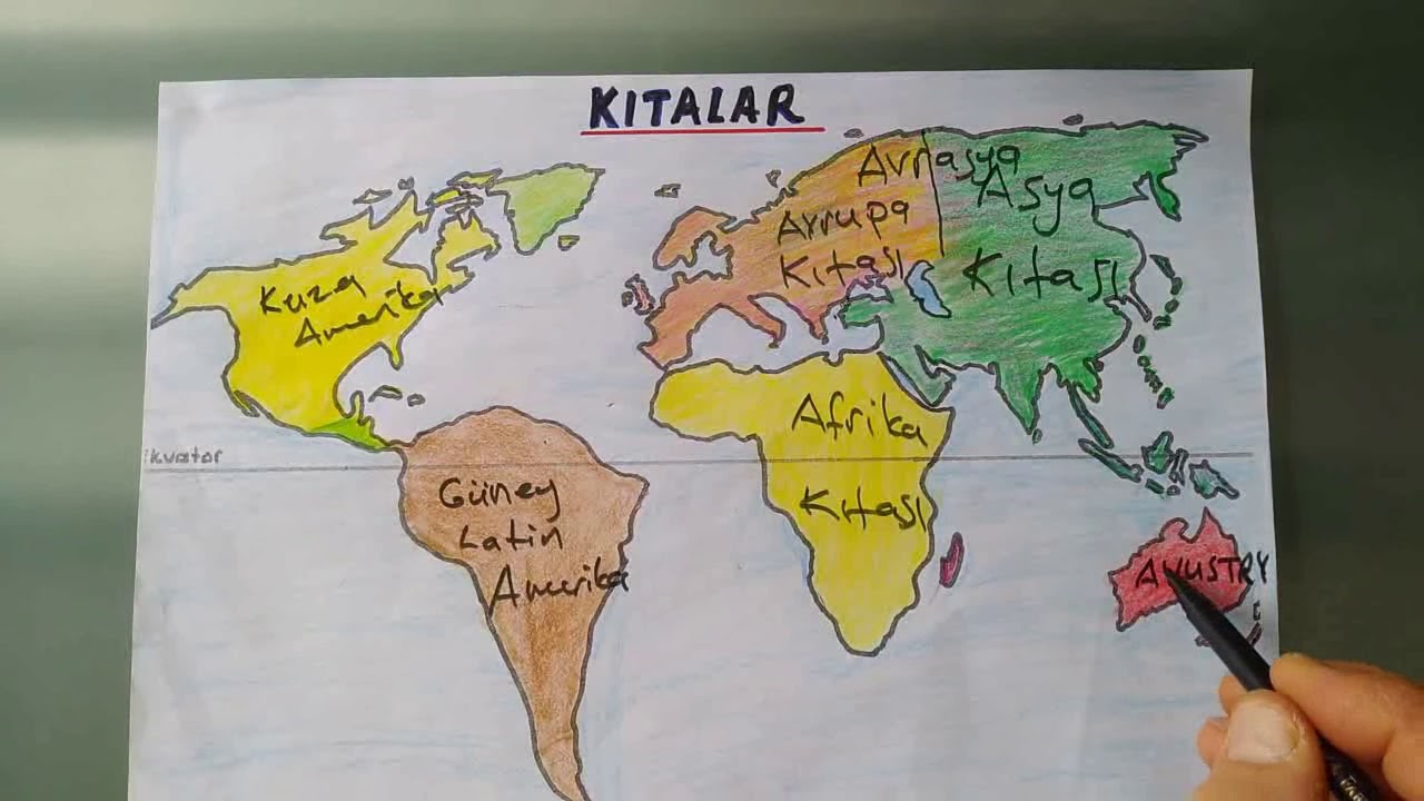 Kıtalar,Okyanuslar,Denizler,Körfezler#coğrafya#dünyaharitası#tytcoğrafya#aytcoğrafya#kpss