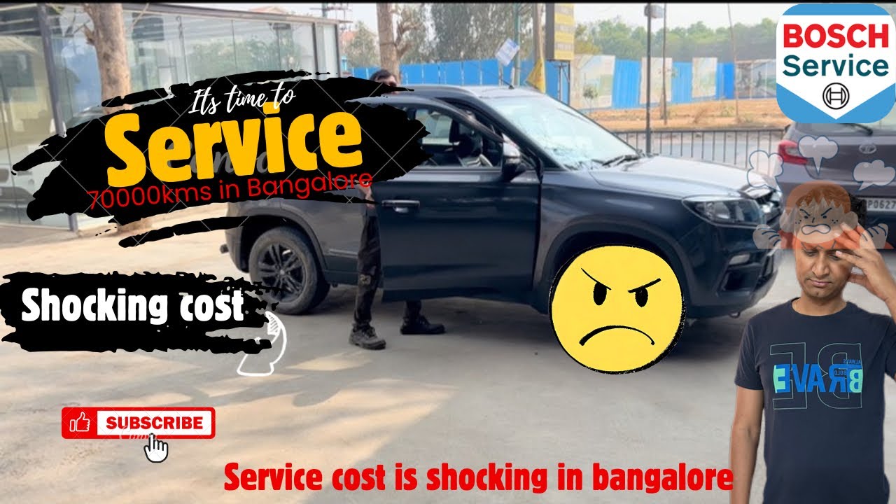 Service cost is shocking  in bangalore || brezza servicing #bangalore #boschcarservice #automobile 