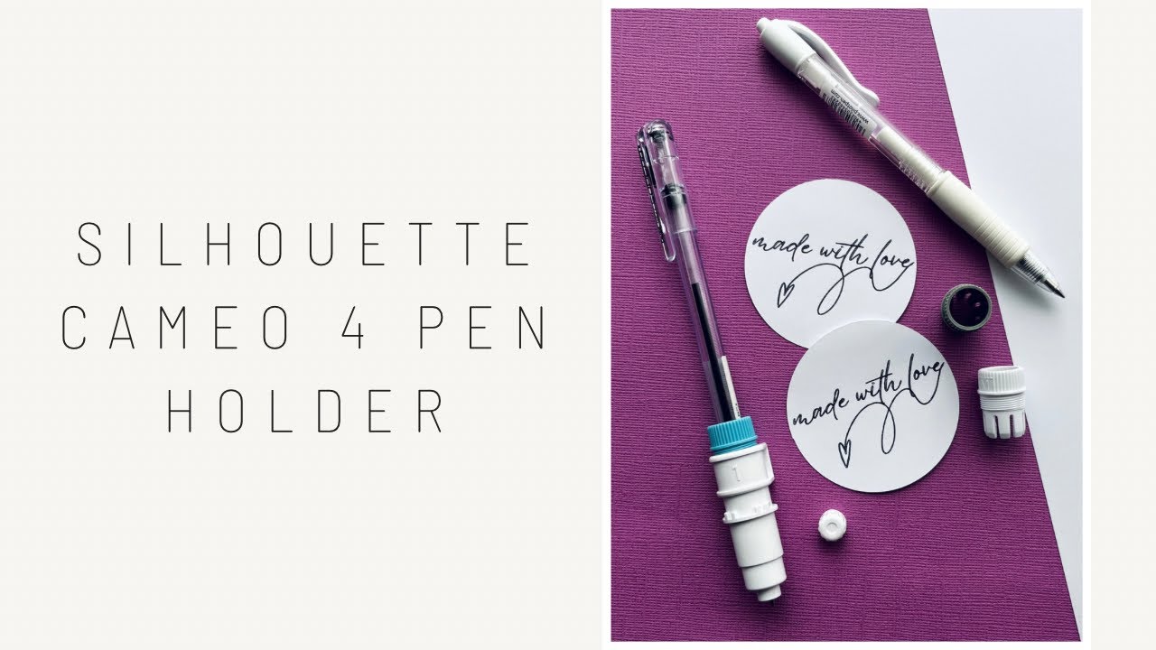 Silhouette Cameo 4 Pen Holder Tutorial