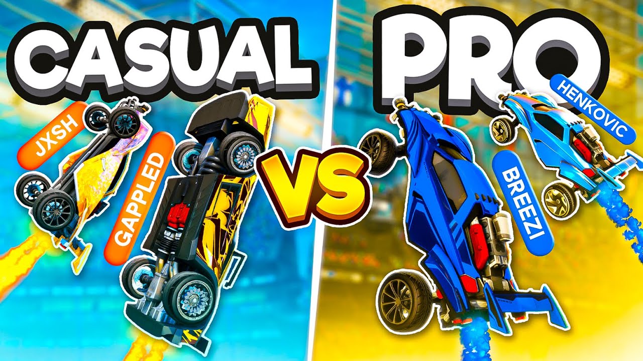 Are Casual or Competitive Freestylers the best? Rocket League Challenge