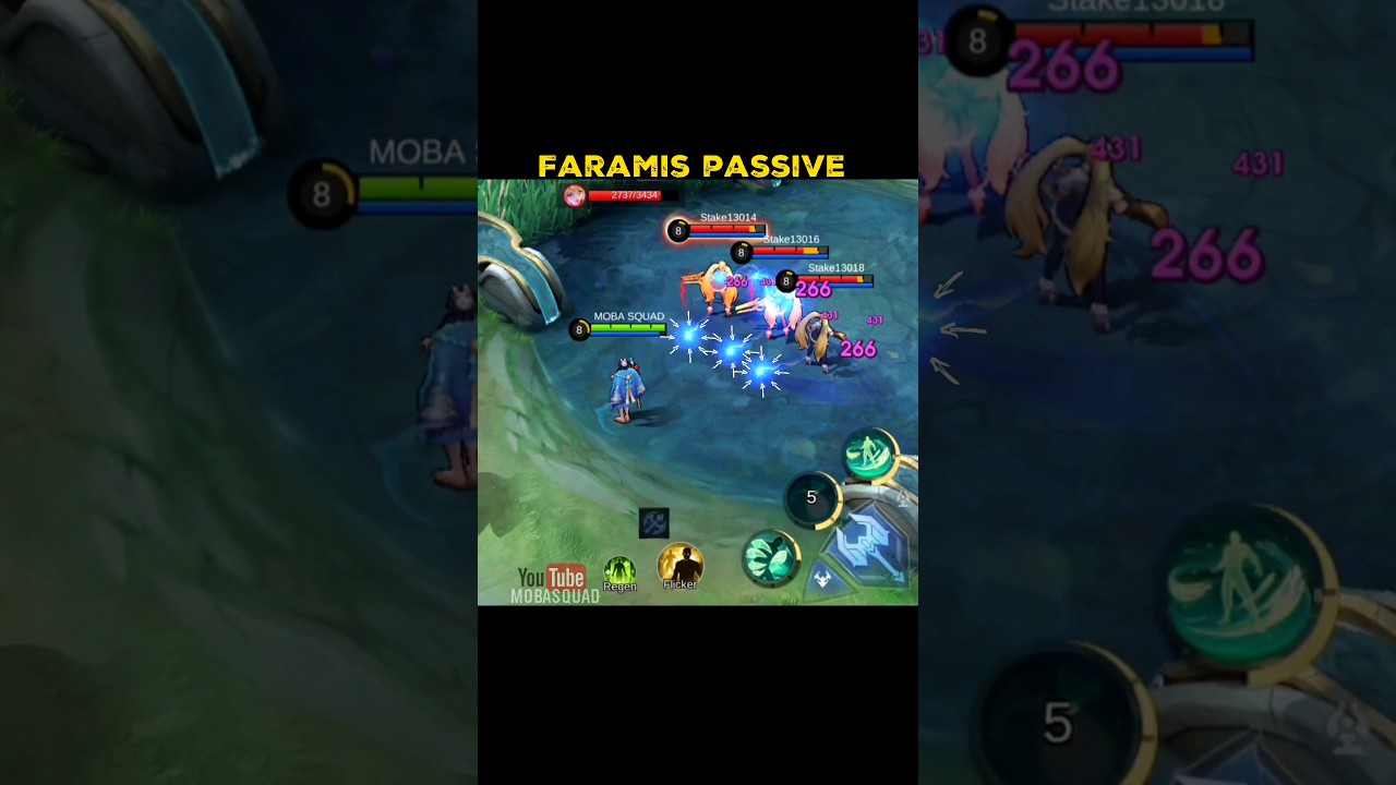 Faramis tutorial passive by moba squad ✅