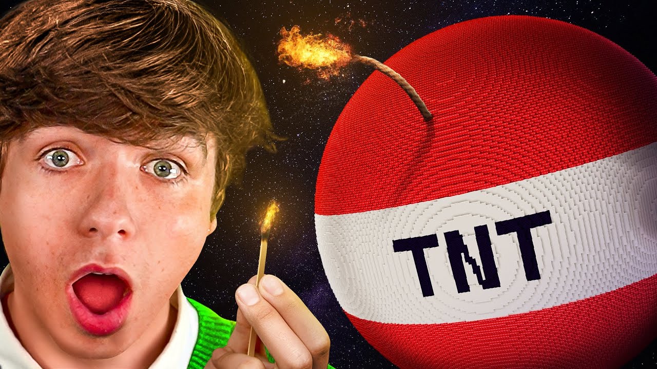 ОГРОМНЫЕ ВЗРЫВЫ TNT в Minecraft!