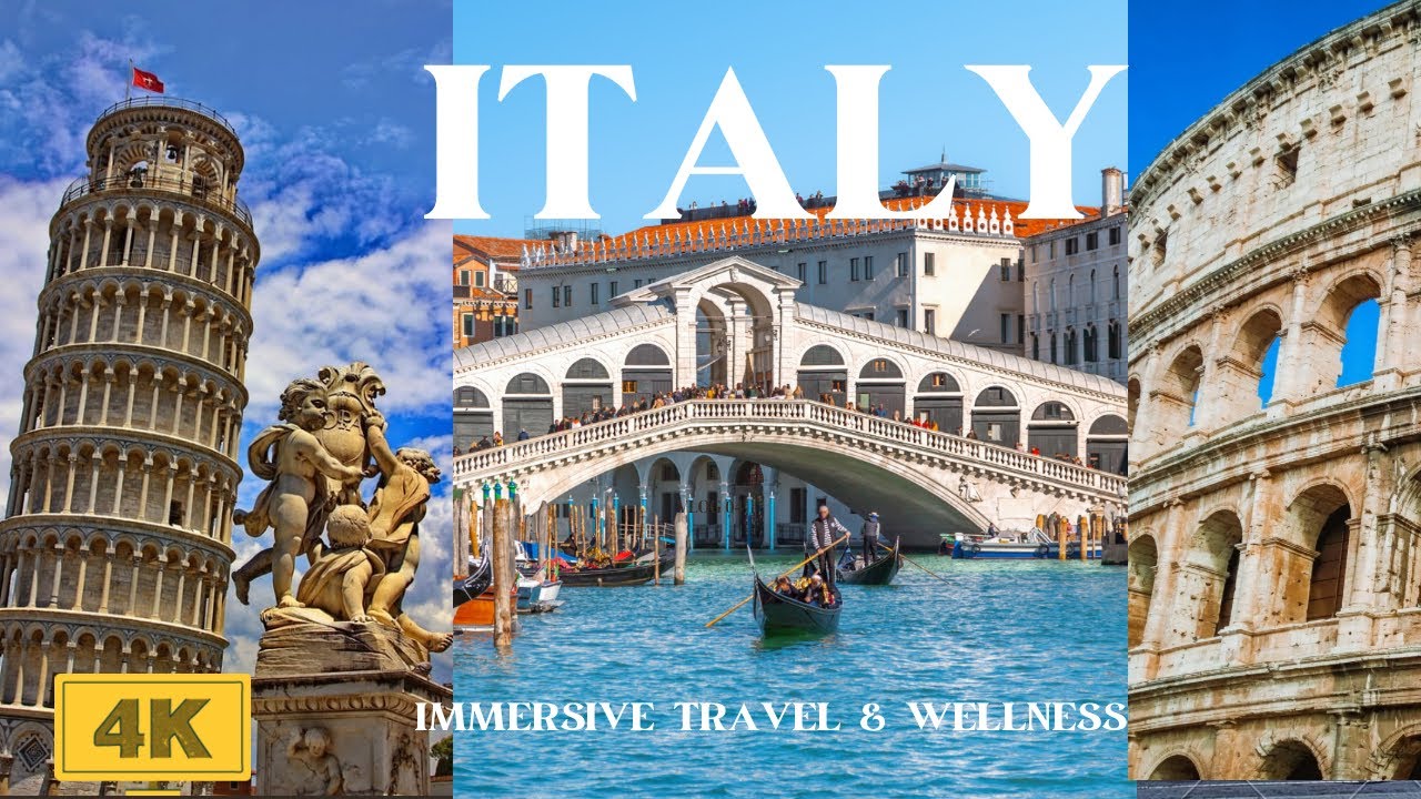 4K ITALY Immersive Experience with Scenic Views.Cities.Culture.Landscapes.Music, Gastronomy.Coasts
