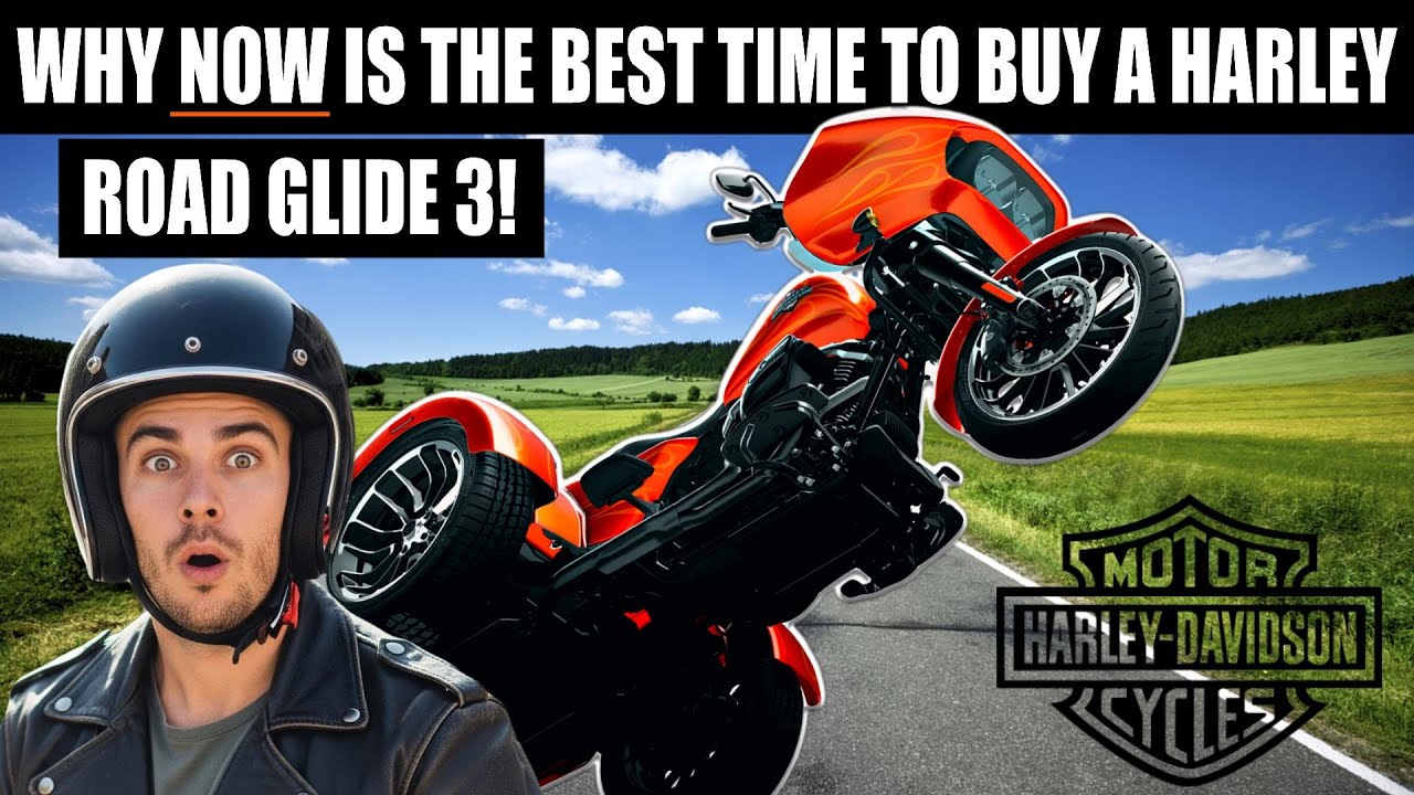 Why Right Now is the Best Time to Buy a Harley Road Glide 3 Trike!