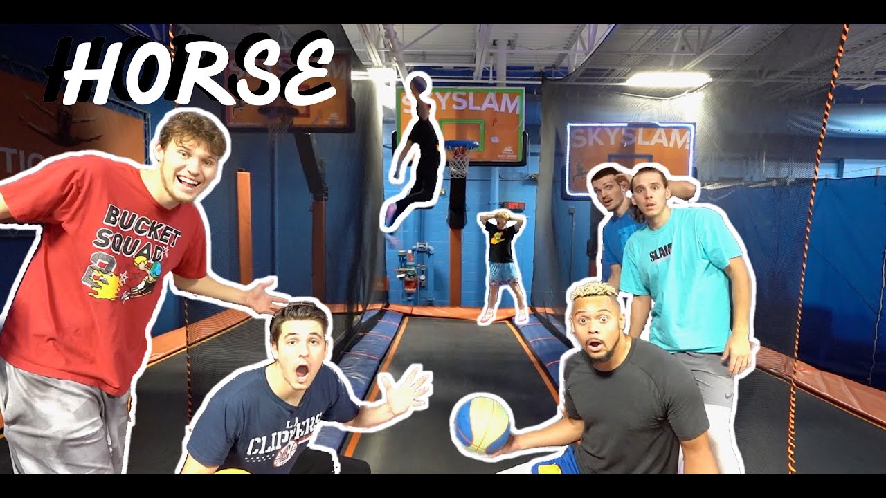 INSANE Game of Trampoline H.O.R.S.E. ft. Jesser,  Tristan Jass,  ZackTTG & More