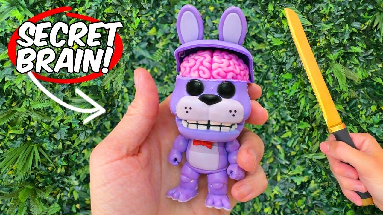 Secret Brain inside FIVE NIGHTS AT FREDDYS FunkoPop?!