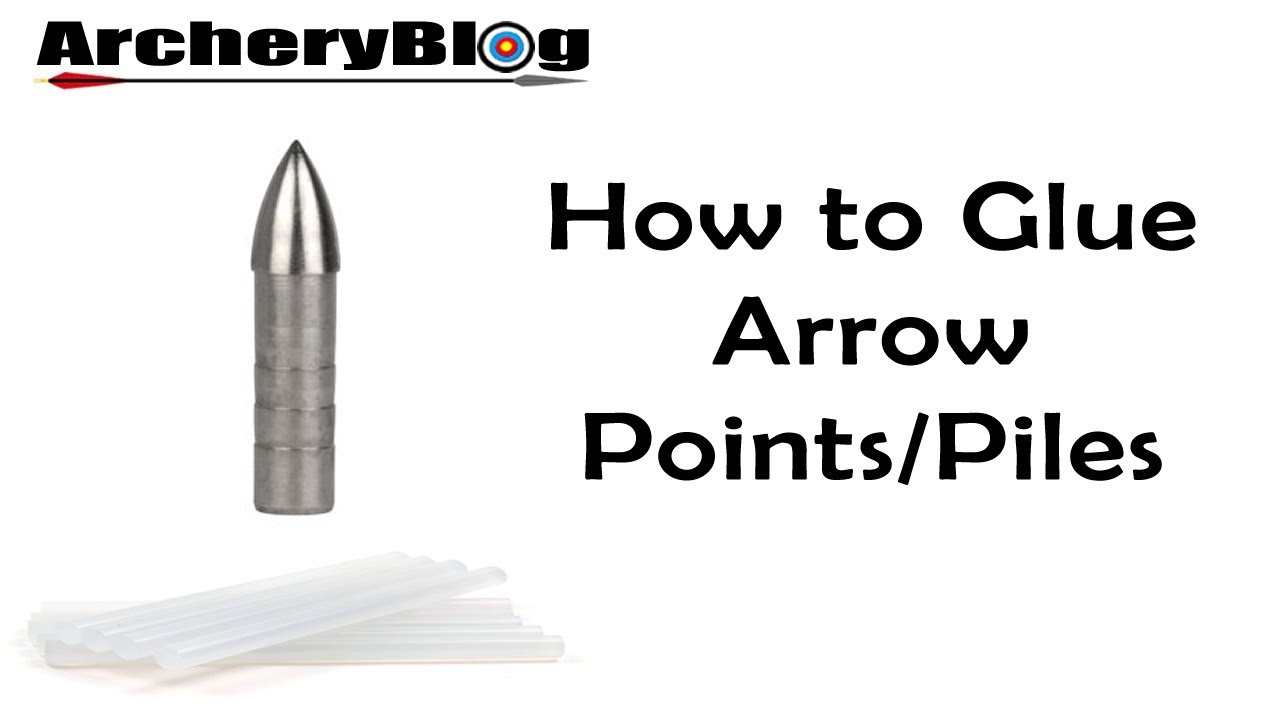 How To Glue in Arrow Points