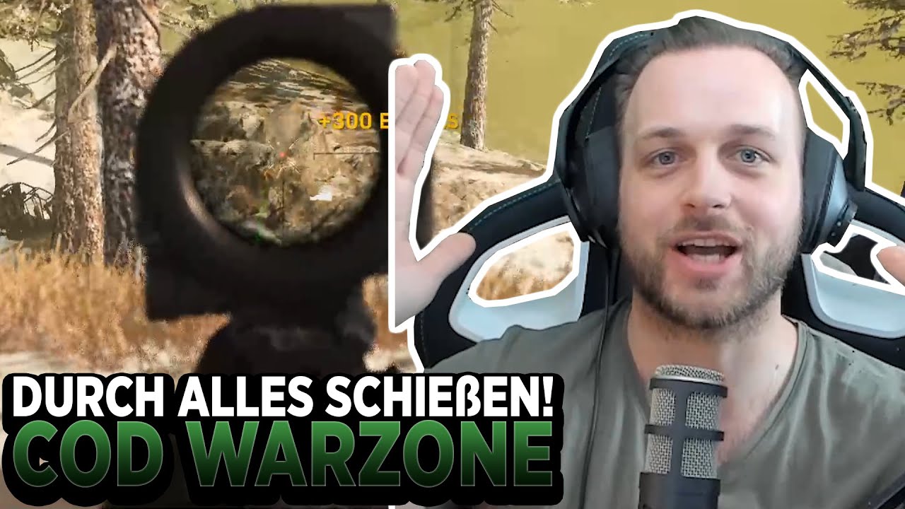 DURCH FELSEN SCHIEßEN!!!😱💥 DIESE WAFFE IST VERBUGGT! | WARZONE