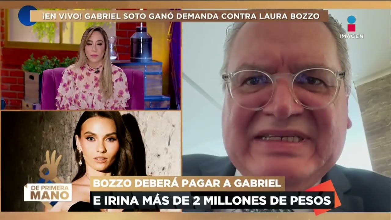 ¡Gabriel Soto GANA DEMANDA contra Laura Bozzo! Abogado asegura que debe pagar más de 2 MILLONES