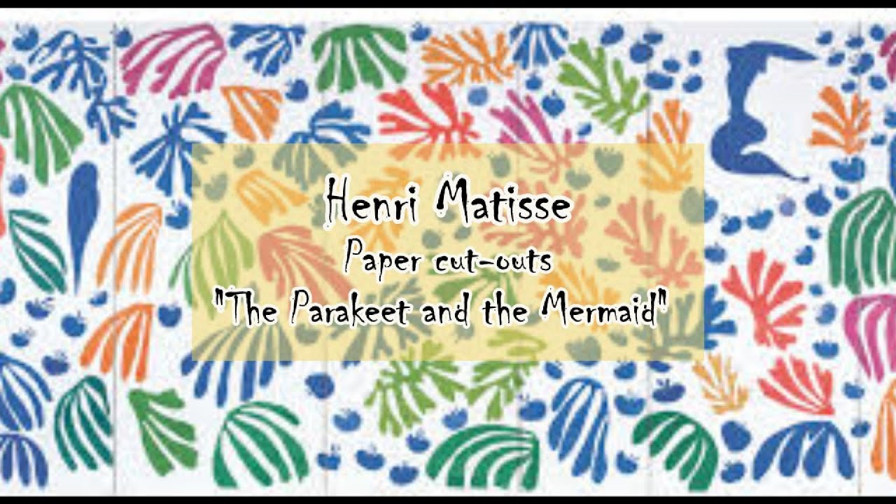 Henri Matisse- Paper cut-outs - Άσκηση χαρτοκοπτικής για τα εικαστικά