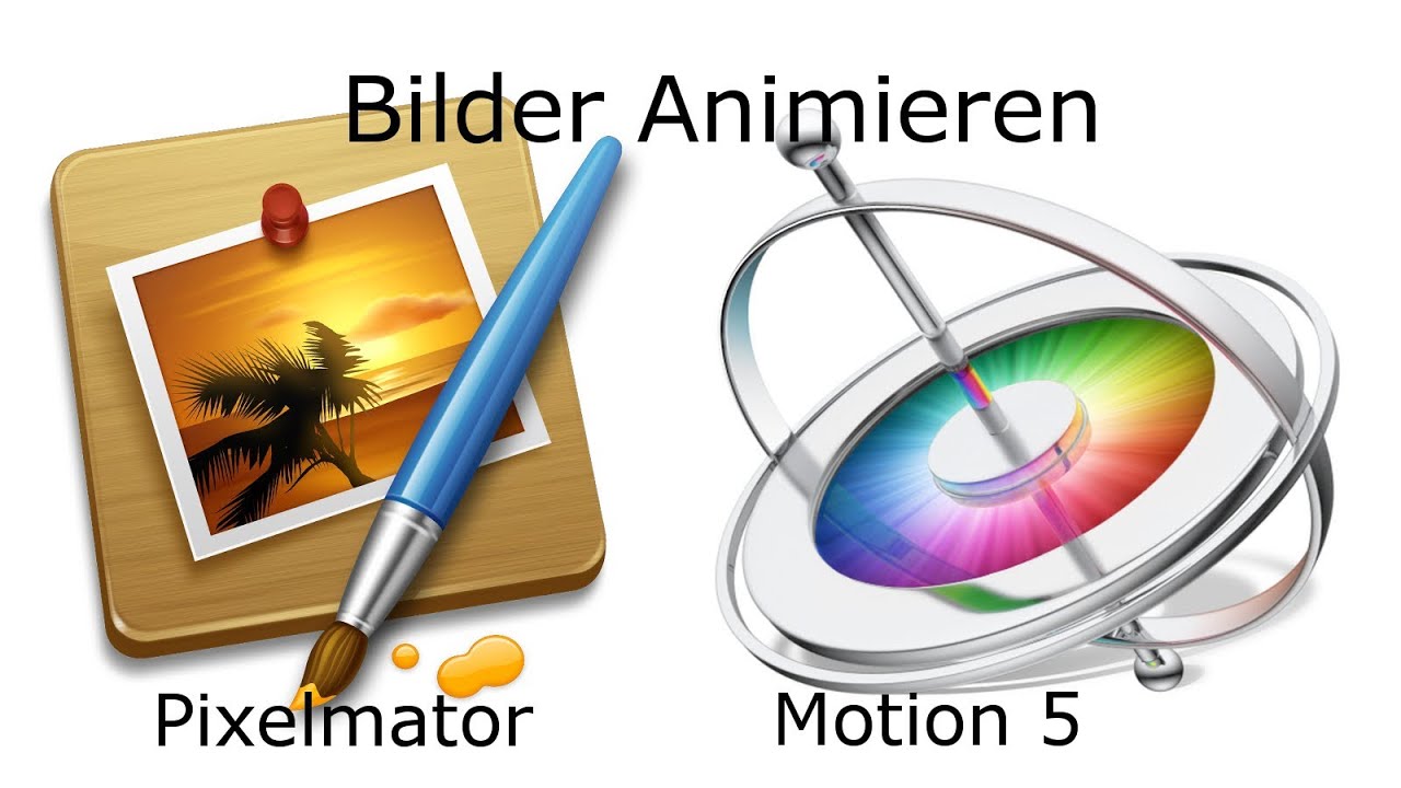 Motion 5 Bilder 3D 2.5D Animation Tutorial deutsch
