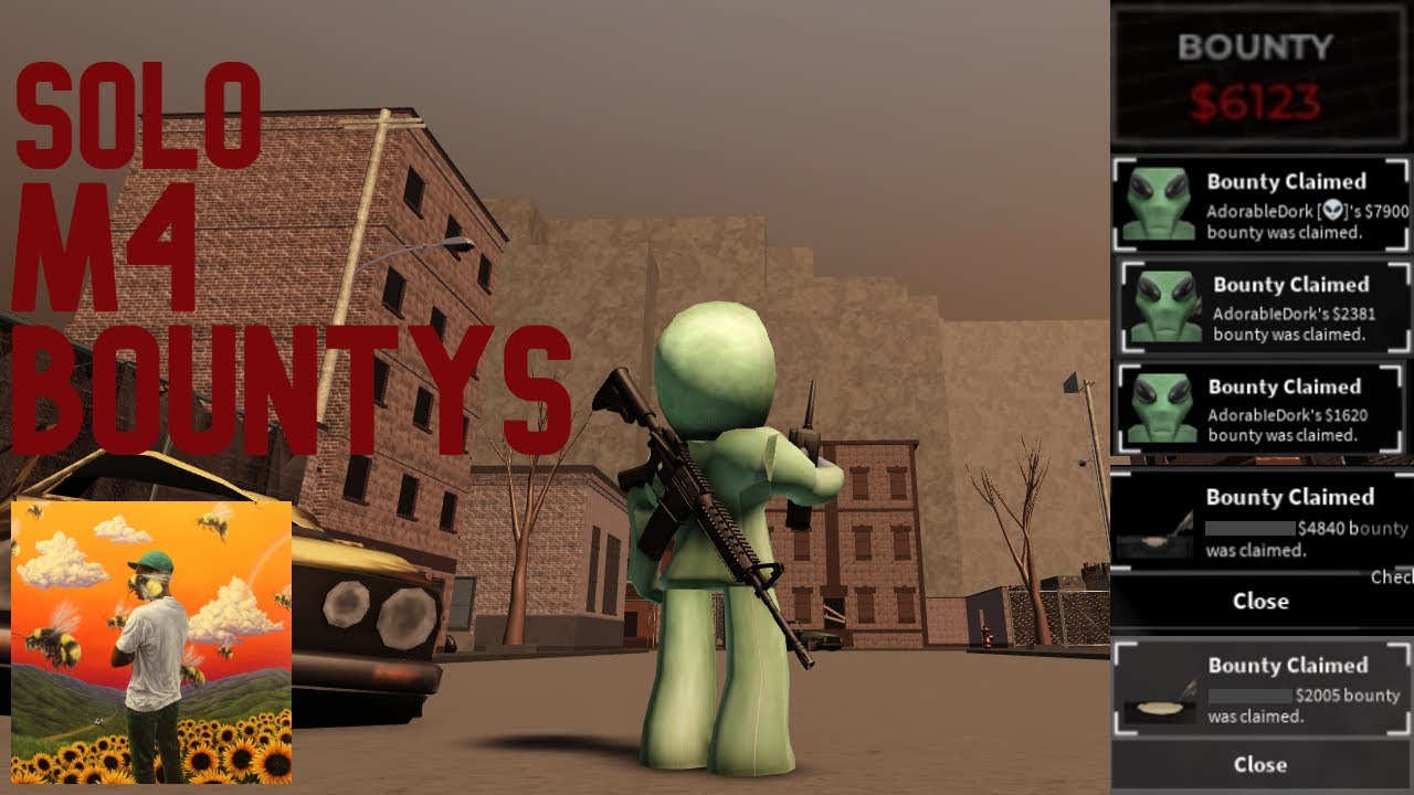 No One Is Better Than Me At Getting Bounty's With M4 | Criminality Montage