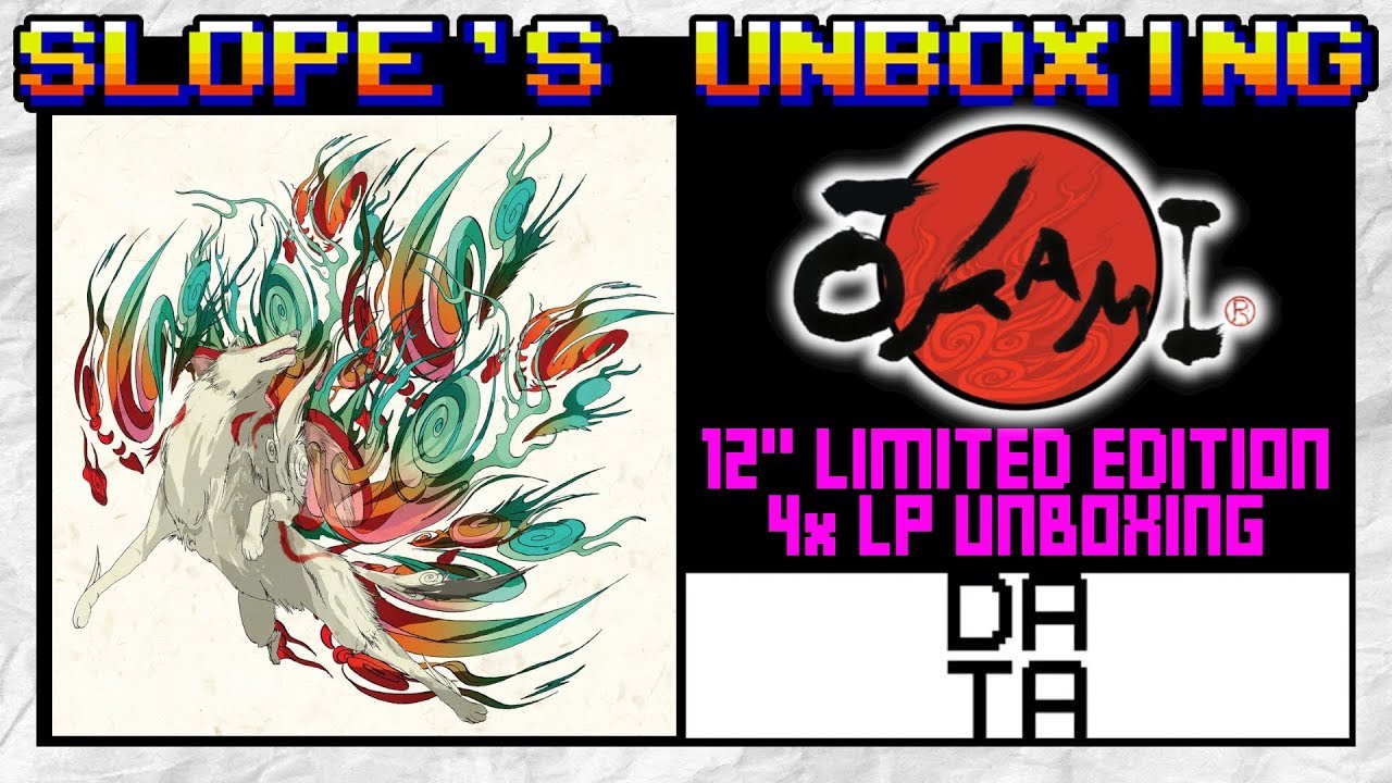 Okami 4x LP limited edition Vinyl unboxing from DATA DISCS - SGR