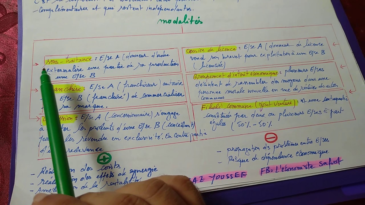 2BAC E.O.A.E les options stratégiques 