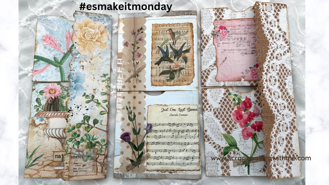 NEW DESIGN ~ SPLIT DOUBLE POCKET FLIP OUTS ~ #esmakeitmonday