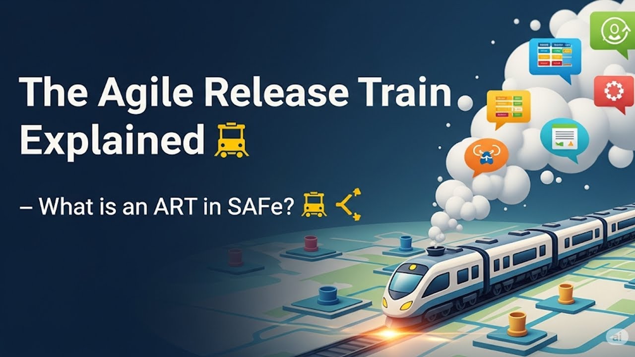 The Agile Release Train Explained 🚂 - What is an ART in SAFe? 🚆
