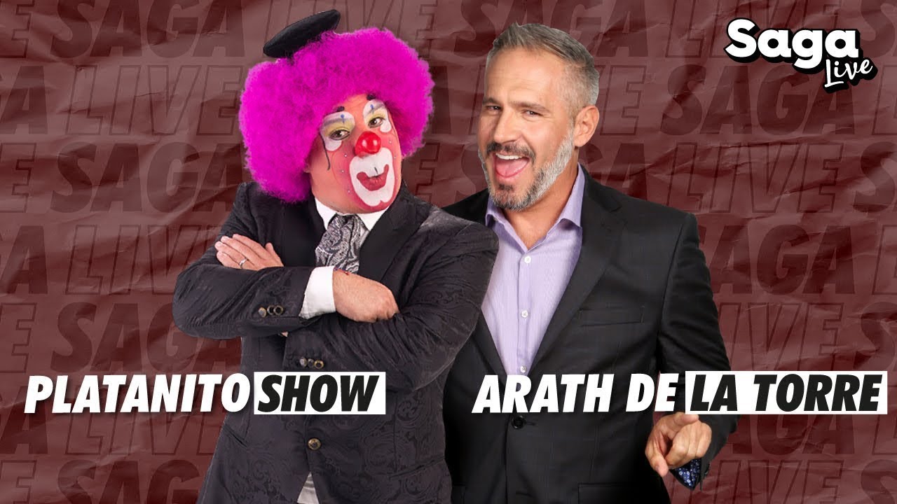 Platanito Show y Arath de la Torre con Adela Micha