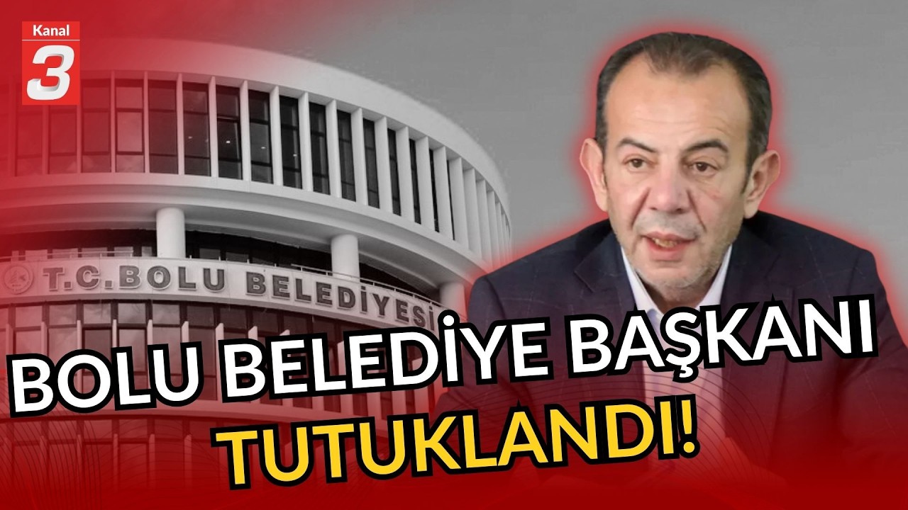 Bolu Belediye Başkanı Tutuklandı! | Tanju Özcan görevden uzaklaştırıldı!