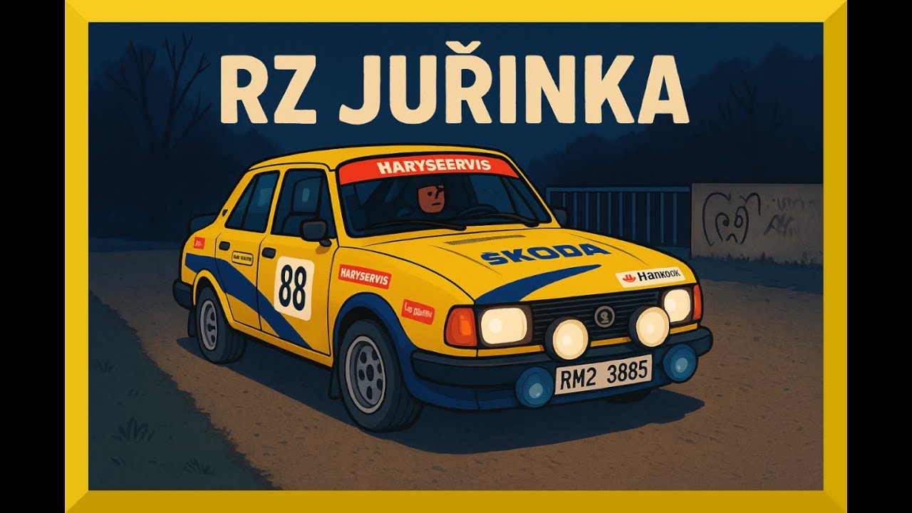 Rally Fulnek–Odry 2025 🚗💨 | Sestřih z RZ Juřinka