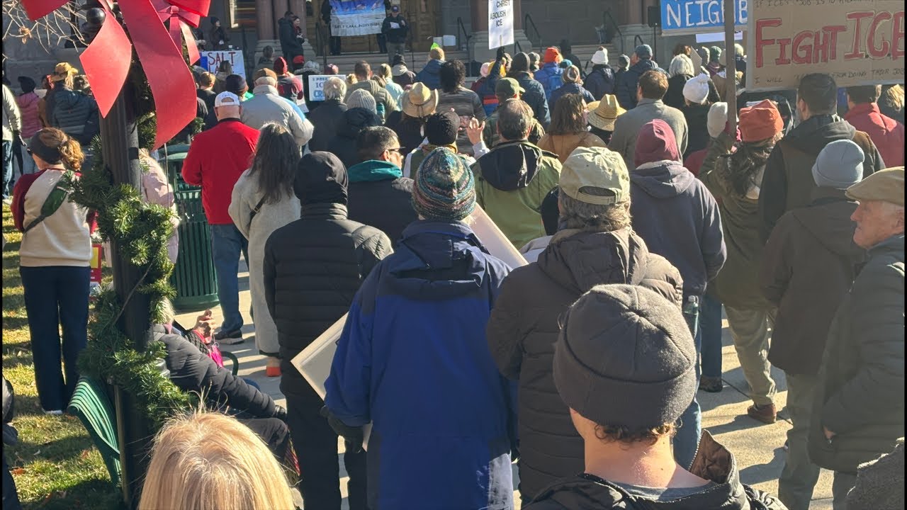 Ice protest in Salt Lake City, Utah ￼