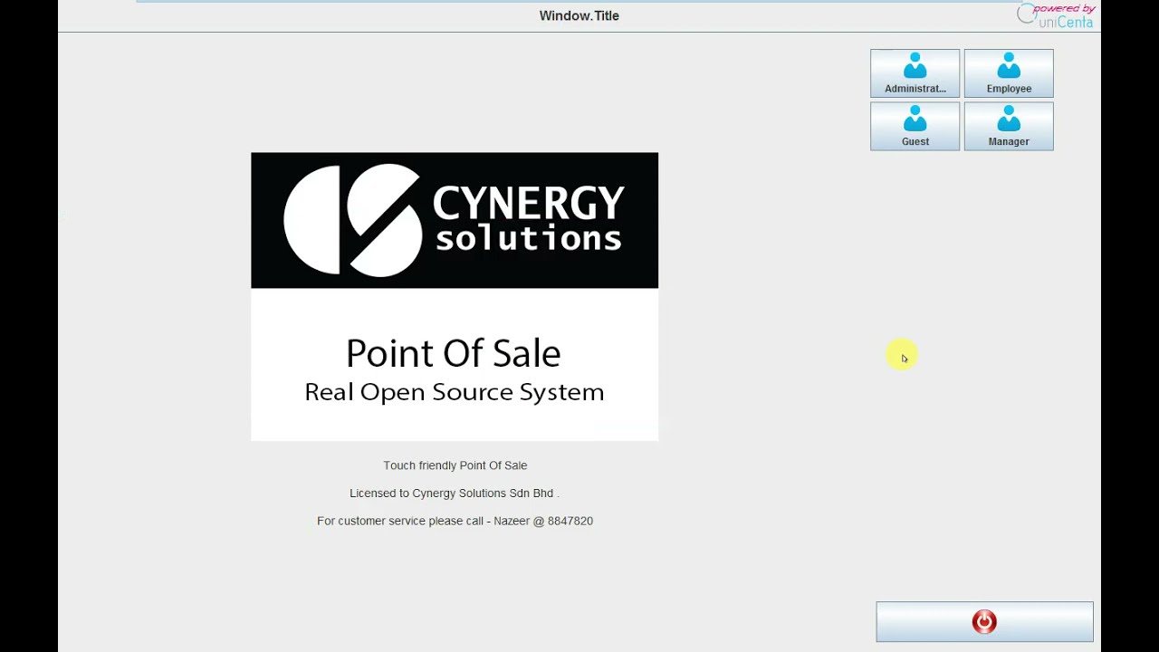 Unicenta oPOS - Product Bundle
