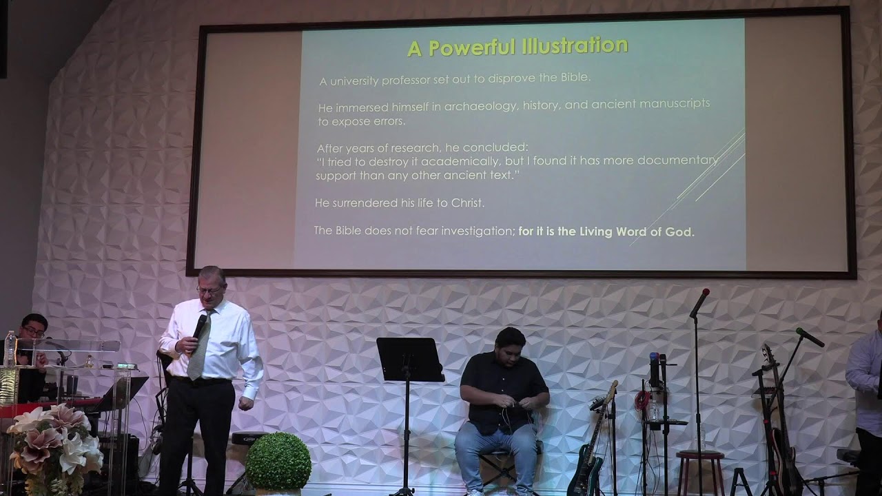 The Bible Divine Inspiration - Pastor Ruben Villegas 3/01/26