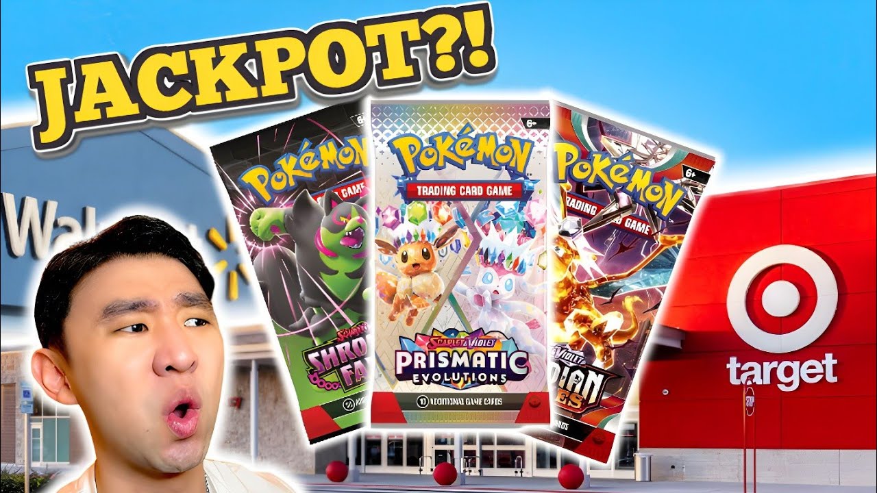 I WENT TO TARGET AND WALMART TO FIND POK&Eacute;MON CARDS! FAIL?! OR JACKPOT?!