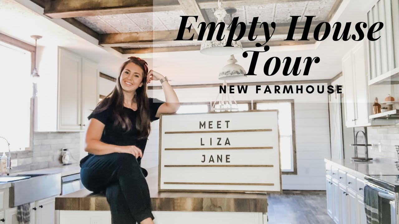 NEW HOUSE TOUR 2020 | EMPTY HOUSE TOUR | LIZA JANE MANUFACTURED HOME