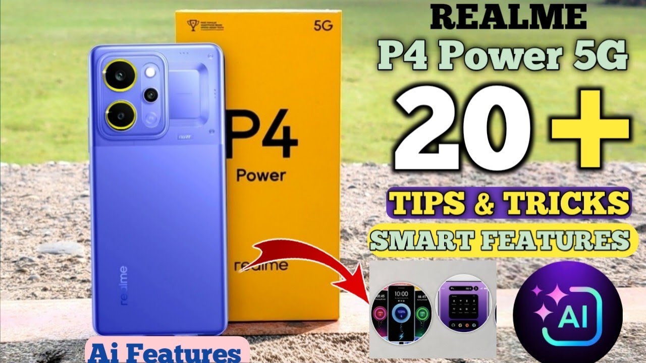 Realme P4 Power 5g Top 20+ Smart Features | Realme P4 Power Tips And Tricks | Realme Amazing Tips