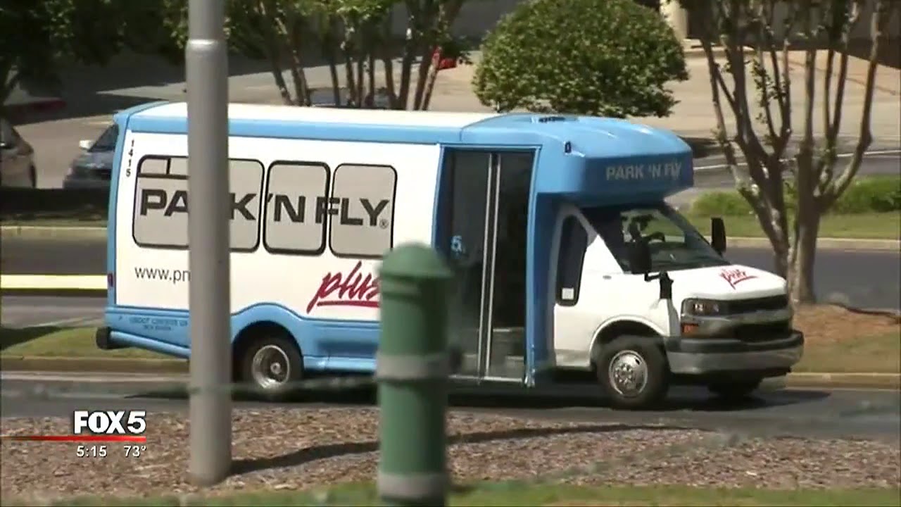 Frightening ride for passengers on board airport shuttle