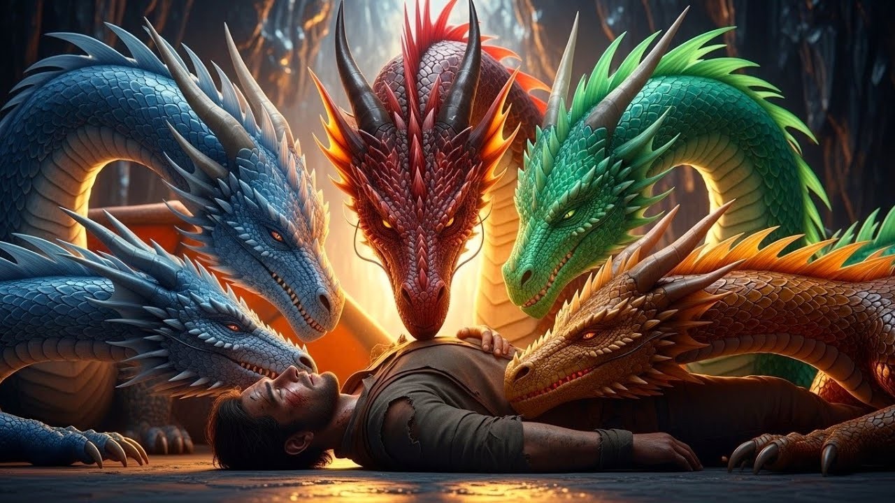 Verstoßen und vergessen, bewachte er ein Drachennest – die Drachen vergaßen nie ....................