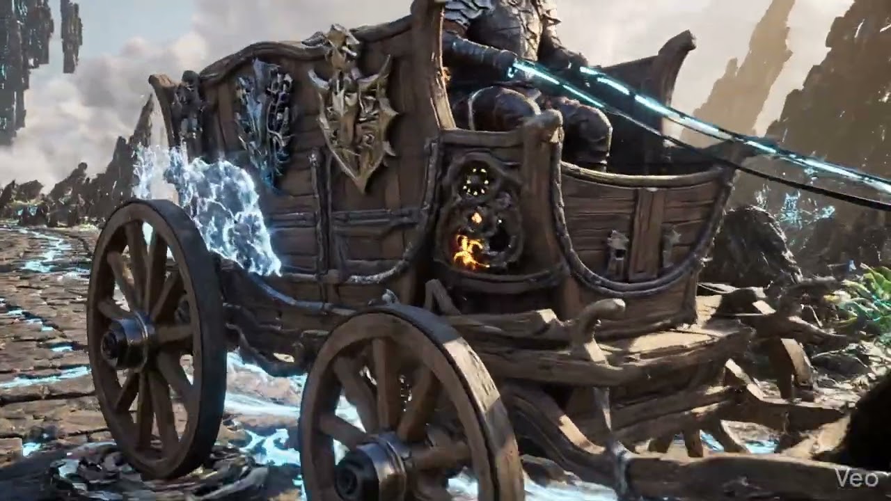 Medieval Sci Fi Horse Vagon Video (New)