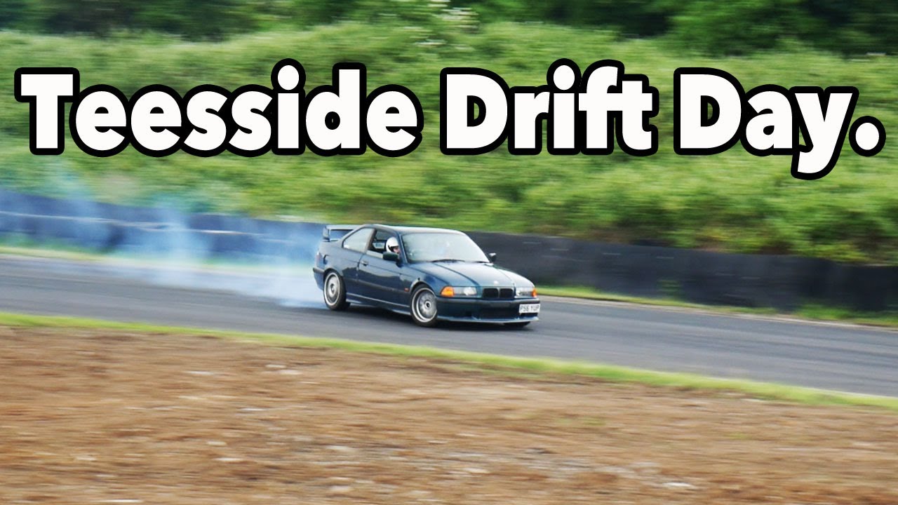 Teesside Drift Day. Learning New Techniques... Trying Not To Crash!