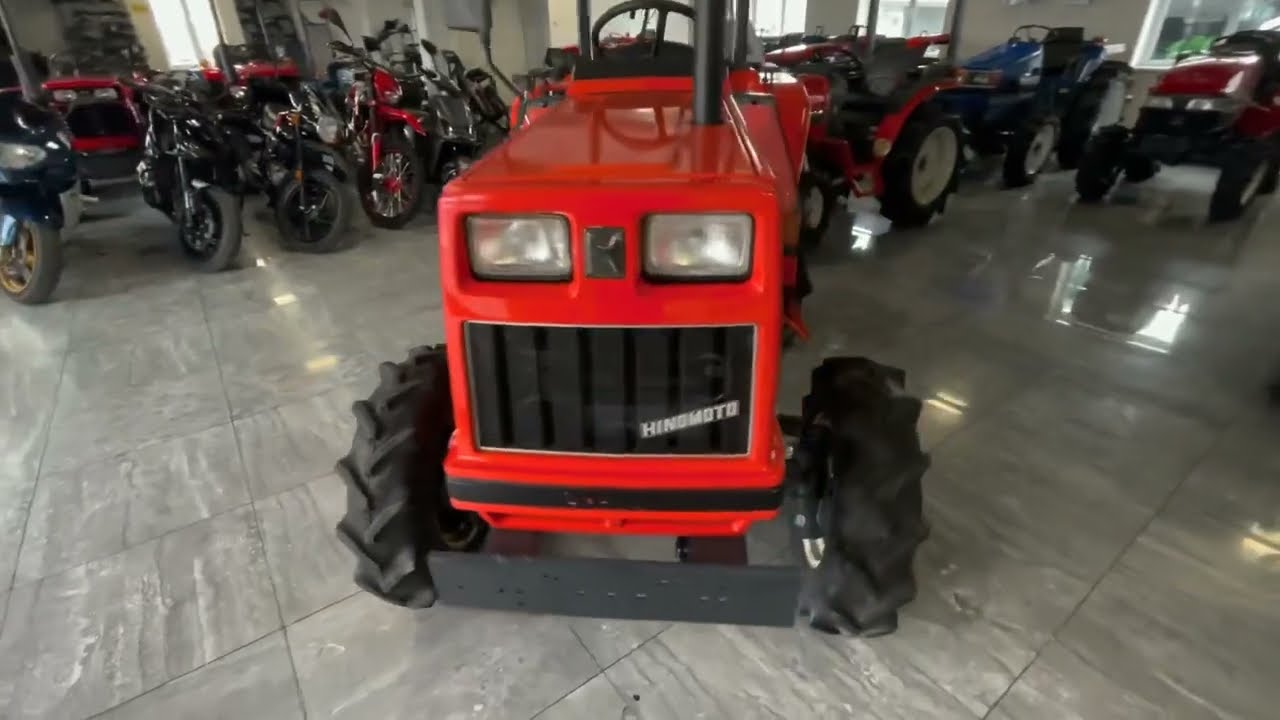 HINOMOTO N239 - японський трактор з реверсом, швидким розворотом та гідропідсилювачем керма!