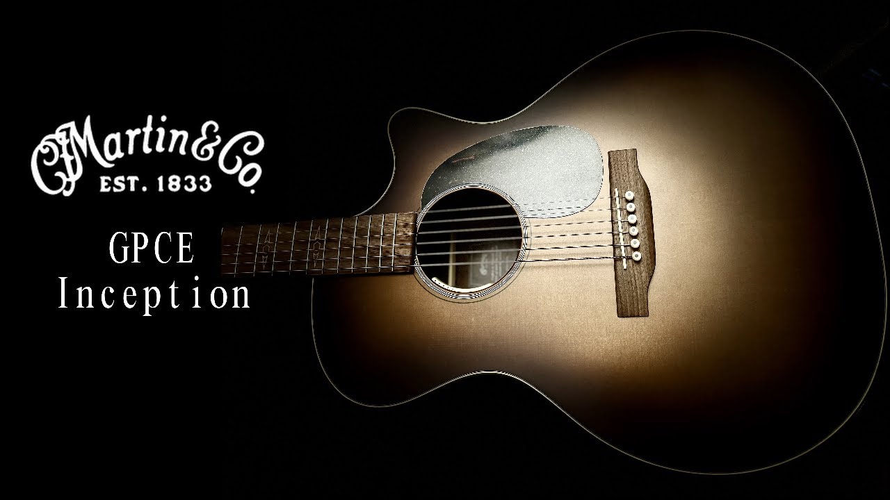 New from Martin! The Beautiful Martin GPCE Inception™ Maple!