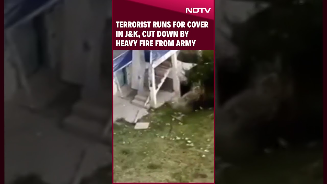 Baramulla Encounter | Terrorist Runs For Cover In J&K, Cut Down By Heavy Fire From Army