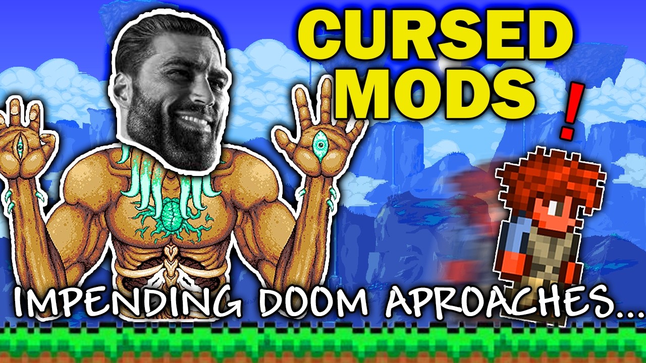 Can I beat Terraria's Most Cursed Modpack?