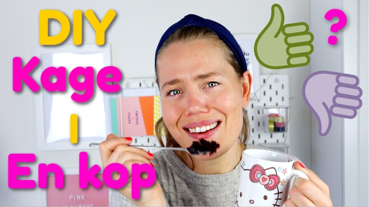 DIY Kage i mikroovn/? // omg, nem og lækker!!!!